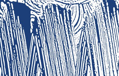 Grunge dokusu. Üzüntü çivit pürüzü. Ne hoş bir geçmiş. Gürültü iğrenç grunge dokusu. Olağanüstü sanatsal bir yüzey. Vektör illüstrasyonu.