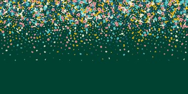 Düşen ışık sayısı. Uçan parmaklarla matematik çalışma konsepti. Tahta arka planda okul matematik afişi var. Düşen sayılar vektör illüstrasyonu.