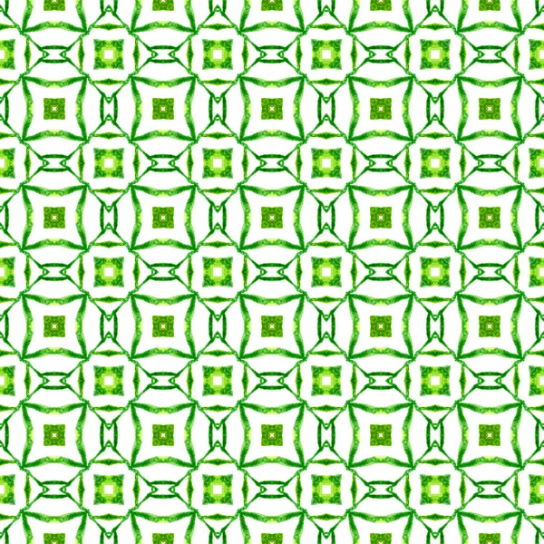 Textilfertiger Fairer Druck Bademodenstoff Tapeten Verpackung Grünes Seltenes Boho Chic — Stockfoto