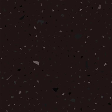 Terrazzo kusursuz desen. Koyu klasik döşeme dokusu. Doğal taşlardan, granitten, kuvarstan, mermerden ve betondan yapılmış nefes kesici bir arka plan. Büyüleyici terrazzo..