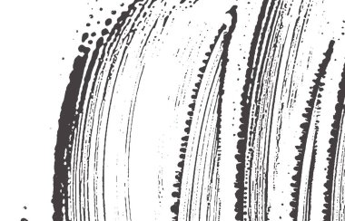 Grunge dokusu. Kederli siyah gri iz. Gerçek arka plan. Gürültü iğrenç grunge dokusu. İnanılmaz sanatsal bir yüzey. Vektör illüstrasyonu.