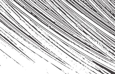 Grunge dokusu. Kederli siyah gri iz. Gerçek arka plan. Gürültü iğrenç grunge dokusu. Göz kamaştırıcı sanatsal bir yüzey. Vektör illüstrasyonu.