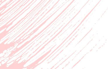 Grunge dokusu. Üzücü pembe iz. Harika bir geçmişi var. Gürültü iğrenç grunge dokusu. Güzel sanatsal görünüş. Vektör illüstrasyonu.