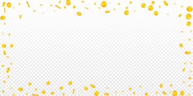 Hint paralarının düşüşü. Dağınık INR paraları. Hindistan parası. Büyük ikramiye, servet ya da başarı konsepti. Vektör illüstrasyonu.