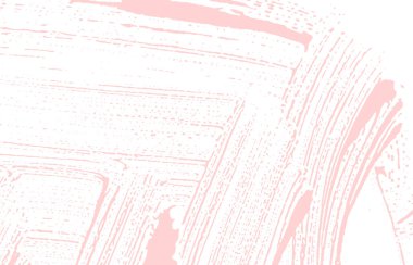 Grunge dokusu. Üzücü pembe iz. Harika bir geçmiş. Gürültü iğrenç grunge dokusu. Seçkin sanatsal yüzey. Vektör illüstrasyonu.