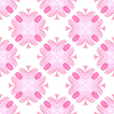 El çizimi tropikal, pürüzsüz sınır. Turuncu güzel boho şık yaz tasarımı. Tropik, pürüzsüz desen. Tekstil hazır popüler baskı, mayo kumaş, duvar kağıdı, ambalaj. 