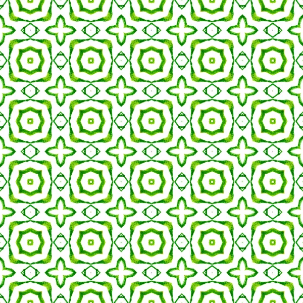 Органическая Плитка Зеленый Популярный Летний Дизайн Современная Экологически Чистая Граница — стоковое фото