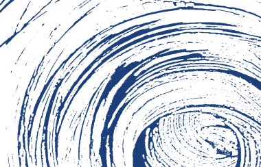 Grunge dokusu. Üzüntü çivit pürüzü. Etkileyici bir geçmiş. Gürültü iğrenç grunge dokusu. Görkemli sanatsal yüzey. Vektör illüstrasyonu.