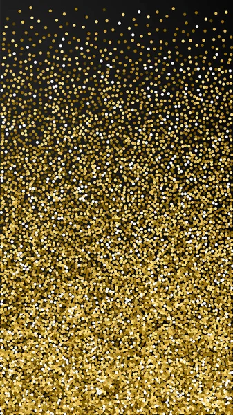 Confettis Étincelants Luxe Paillettes Rondes Dispersion Petites Particules Sur Fond — Image vectorielle