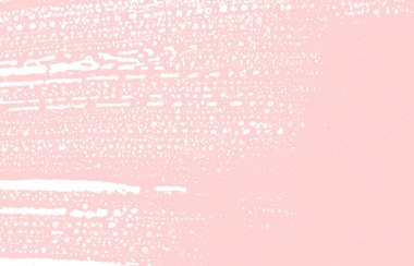 Grunge dokusu. Üzücü pembe iz. Zarif bir geçmiş. Gürültü iğrenç grunge dokusu. Kayda değer sanatsal bir yüzey. Vektör illüstrasyonu.