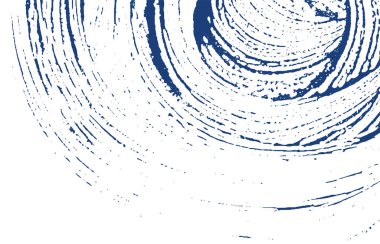 Grunge dokusu. Üzüntü çivit pürüzü. Etkileyici bir geçmiş. Gürültü iğrenç grunge dokusu. Muhteşem sanatsal yüzey. Vektör illüstrasyonu.