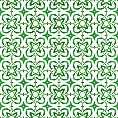 Egzotik, pürüzsüz desen. Yeşil boho şık yaz tasarımı. Yaz, egzotik, pürüzsüz sınır. Tekstil hazır harika baskı, mayo kumaş, duvar kağıdı, ambalaj.. 