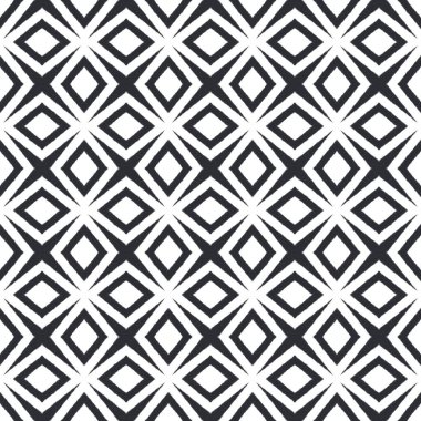 Arabesk el çizimi desen. Siyah simetrik kaleydoskop. Tekstil hazır hipnotize baskı, mayo kumaş, duvar kağıdı, ambalaj. Doğulu arabesk el çizimi tasarımı.