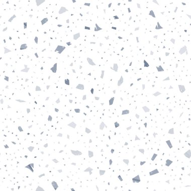 Terrazzo kusursuz desen. Nazik klasik döşeme dokusu. Doğal taşlardan, granitten, kuvarstan, mermerden ve betondan yapılmış klas bir arka plan. Mükemmel terrazzo..