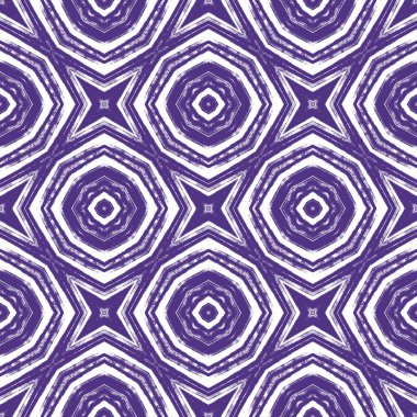 Mozaik kusursuz desen. Mor simetrik kaleydoskop arka planı. Retro mozaik kusursuz tasarım. Tekstil hazır büyüleyici baskı, mayo kumaş, duvar kağıdı, ambalaj. 