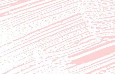 Grunge dokusu. Üzücü pembe iz. Geçmiş getiriliyor. Gürültü iğrenç grunge dokusu. Hayali sanatsal bir yüzey. Vektör illüstrasyonu.