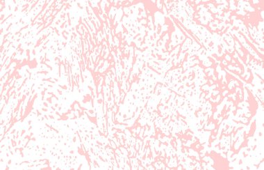Grunge dokusu. Üzücü pembe iz. İyi bir geçmiş. Gürültü iğrenç grunge dokusu. Unutulmaz sanatsal yüzey. Vektör illüstrasyonu.