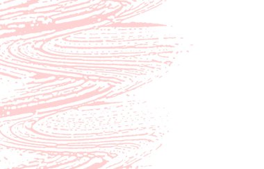 Grunge dokusu. Üzücü pembe iz. Şık bir geçmiş. Gürültü iğrenç grunge dokusu. İnanılmaz sanatsal bir yüzey. Vektör illüstrasyonu.
