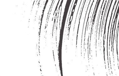 Grunge dokusu. Kederli siyah gri iz. Takdire şayan bir geçmiş. Gürültü iğrenç grunge dokusu. Muhteşem sanatsal bir yüzey. Vektör illüstrasyonu.