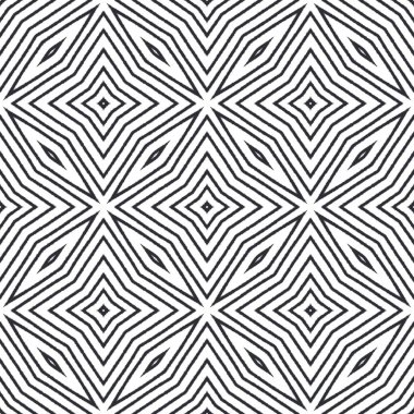 Arabesk el çizimi desen. Siyah simetrik kaleydoskop. Tekstil hazır harika baskı, mayo kumaş, duvar kağıdı, ambalaj. Doğulu arabesk el çizimi tasarımı.
