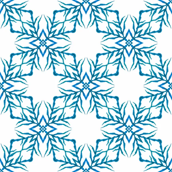Textile Ready Attractive Print Swimwear Fabric Wallpaper Wrapping Azul Gracioso — Fotografia de Stock