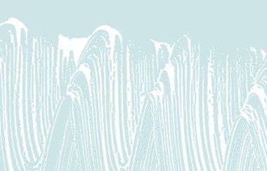 Grunge dokusu. Üzücü mavi iz. Güzel geçmiş. Gürültü iğrenç grunge dokusu. Modern sanatsal yüzey. Vektör illüstrasyonu.