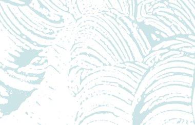 Grunge dokusu. Üzücü mavi iz. Büyüleyici bir geçmiş. Gürültü iğrenç grunge dokusu. Eşsiz sanatsal yüzey. Vektör illüstrasyonu.