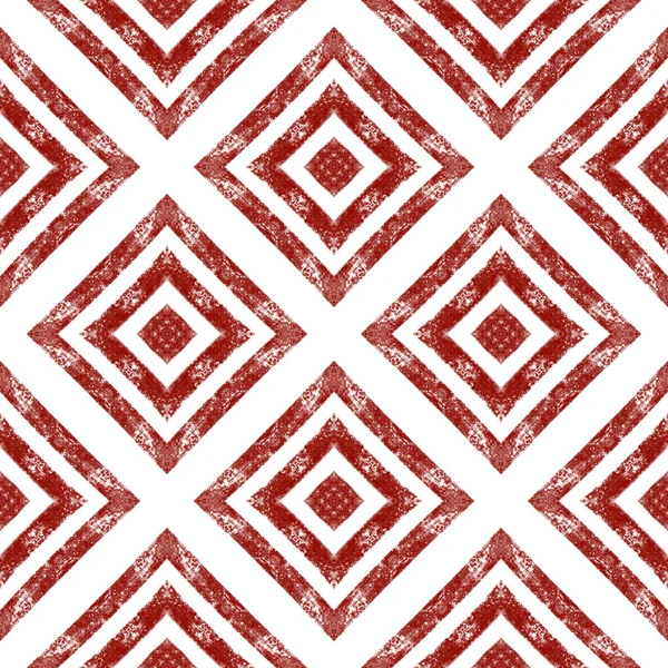 Geometryczny bezszwowy wzór. Czerwone wino symetryczne — Zdjęcie stockowe