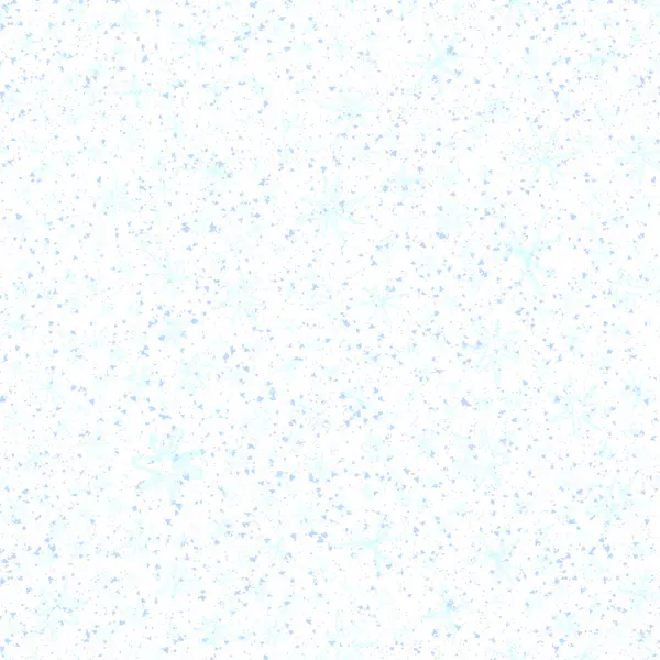 Disegnato Mano Blu Fiocchi Neve Natale Senza Cuciture Pattern Fiocchi — Foto Stock