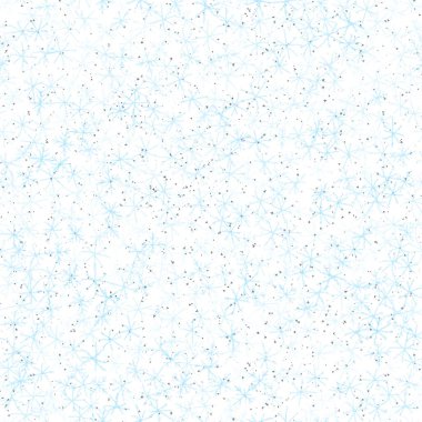 El Mavisi Kar Taneleri, Noellerde kusursuz desen. Beyaz Arkaplanda Uçan Kar Taneleri. Yaratıcı tebeşirle çizilmiş kar örtüsü. Cazip tatil sezonu dekorasyonu.