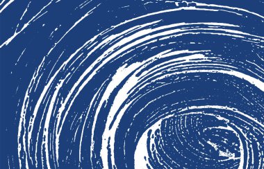 Grunge dokusu. Üzüntü çivit pürüzü. Mükemmel bir geçmiş. Gürültü iğrenç grunge dokusu. Etkileyici sanatsal bir yüzey. Vektör illüstrasyonu.