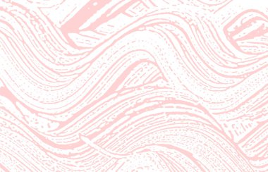 Grunge dokusu. Üzücü pembe iz. Etkileyici bir geçmiş. Gürültü iğrenç grunge dokusu. Hayali sanatsal bir yüzey. Vektör illüstrasyonu.