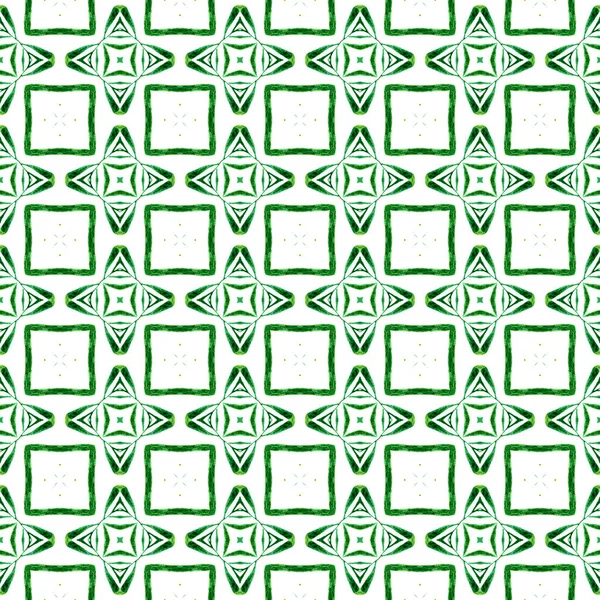 컬러메달리 녹색자기 보호식 디자인 메달리온 패턴이야 기억에 수영복 포장할 수있는 — 스톡 사진