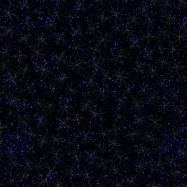 El Mavisi Kar Taneleri, Noellerde kusursuz desen. Siyah Arkaplanda Uçan Kar Taneleri. Çekici tebeşirle çizilmiş kar örtüsü. Tatil sezonu dekorasyonuna değer..