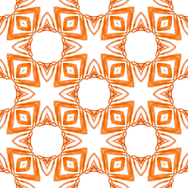 Textile Ready Divine Print Swimwear Fabric Wallpaper Wrapping Orange Magnetic — 스톡 사진