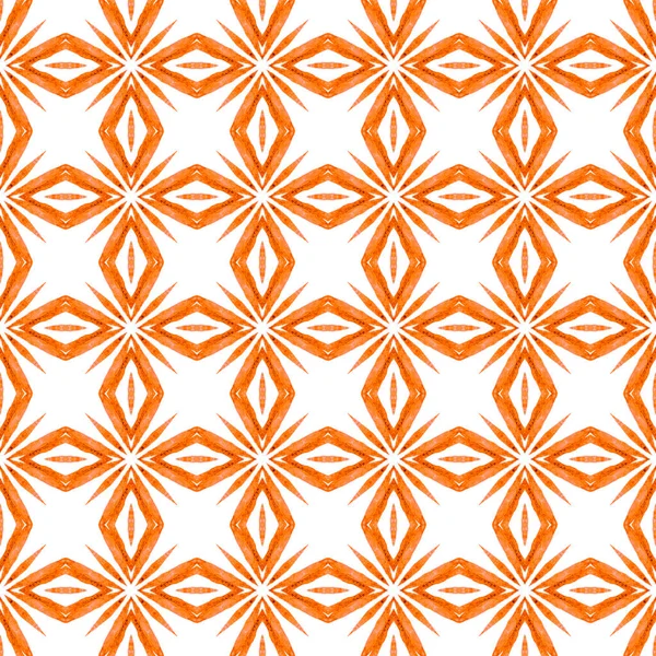 Textile Ready Astonishing Print Swimwear Fabric Wallpaper Wrapping Orange Posh — Stock Photo, Image