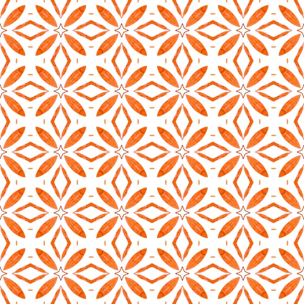 Textile Ready Charming Print Swimwear Fabric Wallpaper Wrapping Orange Fair — Stock Photo, Image