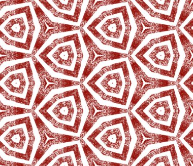 Arabesk el çizimi desen. Şarap kırmızısı simetrik kaleydoskop arka planı. Tekstil hazır hassas baskı, mayo kumaş, duvar kağıdı, ambalaj. Doğulu arabesk el çizimi tasarımı.