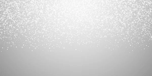 Magic Stars Christmas Background Subtle Flying Snow Flakes Stars Light — Stock Vector