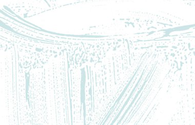 Grunge dokusu. Üzücü mavi iz. Parlak bir geçmişi var. Gürültü iğrenç grunge dokusu. Enfes sanatsal bir yüzey. Vektör illüstrasyonu.