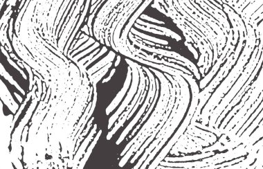 Grunge dokusu. Kederli siyah gri iz. Gerçek arka plan. Gürültü iğrenç grunge dokusu. Olağanüstü sanatsal bir yüzey. Vektör illüstrasyonu.