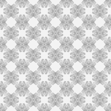 Tekstil hazır zarif baskı, mayo kumaş, duvar kağıdı, ambalaj. Siyah ve beyaz şık boho şık yaz tasarımı. El çizimi tropikal, pürüzsüz sınır. Tropik, pürüzsüz desen.