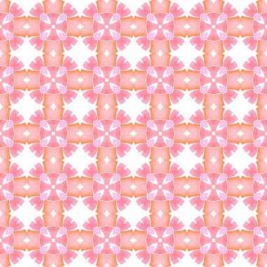 Organik fayans. Turuncu hoş boho şık yaz tasarımı. Tekstil hazır muhteşem baskı, mayo kumaş, duvar kağıdı, ambalaj. Moda organik yeşil kenar.