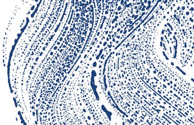 Grunge dokusu. Üzüntü çivit pürüzü. Seçkin bir geçmişi var. Gürültü iğrenç grunge dokusu. Büyüleyici sanatsal yüzey. Vektör illüstrasyonu.