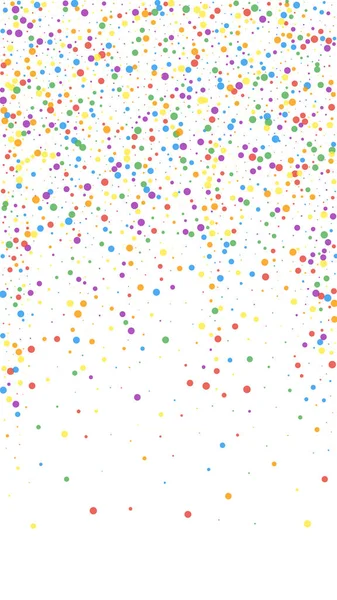 Feestelijke Mooie Confetti Feeststerren Kleurrijke Confetti Witte Achtergrond Prachtige Feestelijke — Stockvector