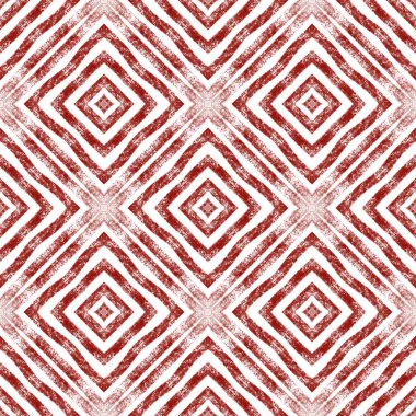 Arabesk el çizimi desen. Şarap kırmızısı