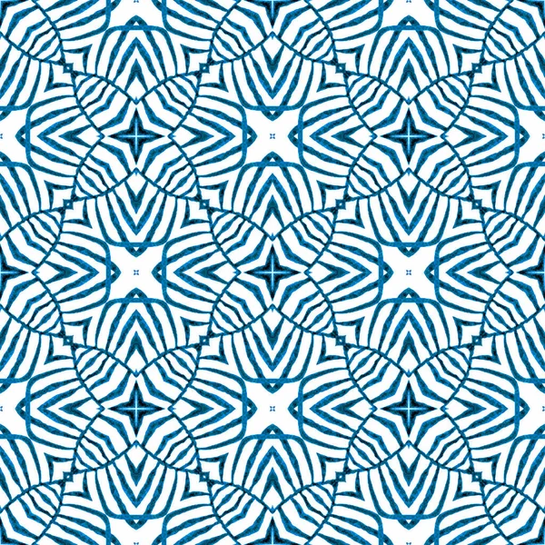 Textilní Připravený Roztomilý Potisk Tkaniny Plavky Tapety Obaly Modré Nádherné — Stock fotografie