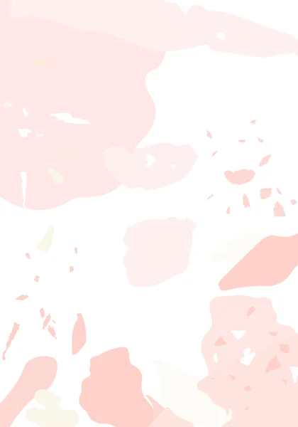 Сучасний Абстрактний Шаблон Терраццо Рожева Текстура Класичного Італійського Покриття Підлоги — стоковий вектор