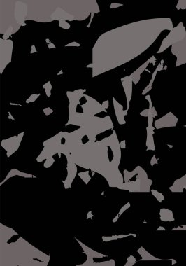 Terrazzo modern soyut şablon. Klasik İtalyan döşemesinin siyah ve beyaz dokusu. Taşlardan, granitten, kuvarstan, mermerden, betondan yapılmış arka plan. Venedik terrazzo trend vektör arkaplanı