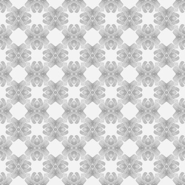 Tekstil hazır zarif baskı, mayo kumaş, duvar kağıdı, ambalaj. Siyah ve beyaz şık boho şık yaz tasarımı. El çizimi tropikal, pürüzsüz sınır. Tropik, pürüzsüz desen.